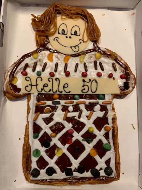 Kagemand (20-25 pers.) i wienerdej m. slik